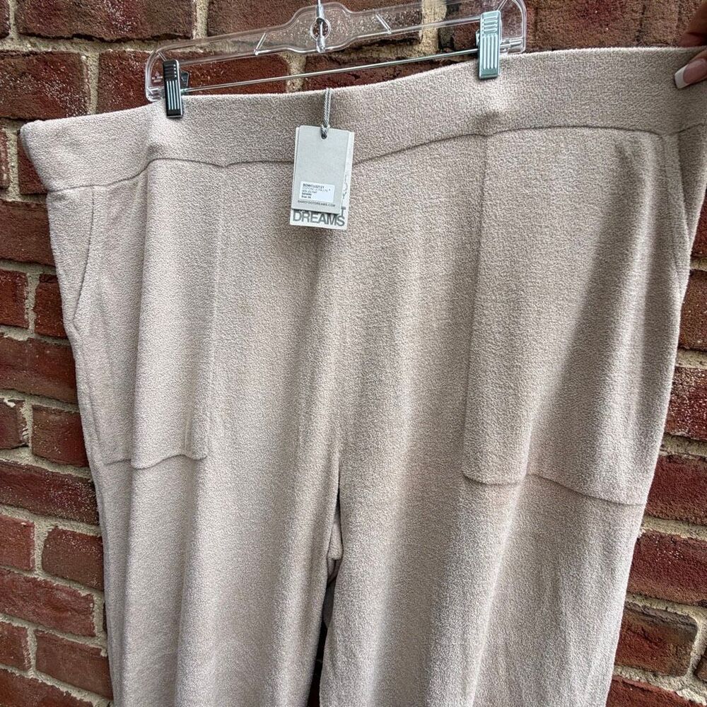 Barefoot Dreams Women's CozyChic Ultra Lite Wide Leg Pull-on Pant Sahara 3X NWT - Picture 3 of 7